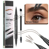 HelloBloomy | Crayon à sourcils 2 mâchoires ultraprécises + pointe fine HelloBloomy Shop