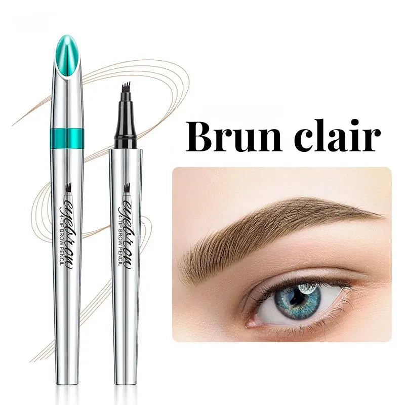 HelloBloomy | Crayon à sourcils ultra-fin à quatre mâchoires - Tenue durable 36H HelloBloomy Shop