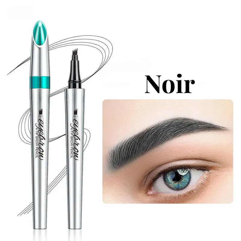 HelloBloomy | Crayon à sourcils ultra-fin à quatre mâchoires - Tenue durable 36H HelloBloomy Shop